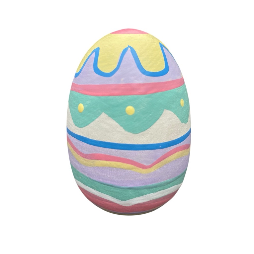 Pastel Colorful Decorative Spring Easter Egg
